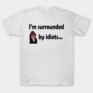 Scar Surrounded by Idiots T-Shirt T-Shirt